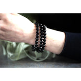 Evil Eye Protector Black Tourmaline Bracelet